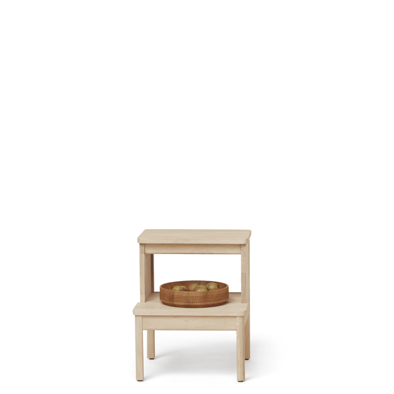 A Line Stepstool - Form & Refine Stools + Benches + Ottomans - White Oak - HORNE