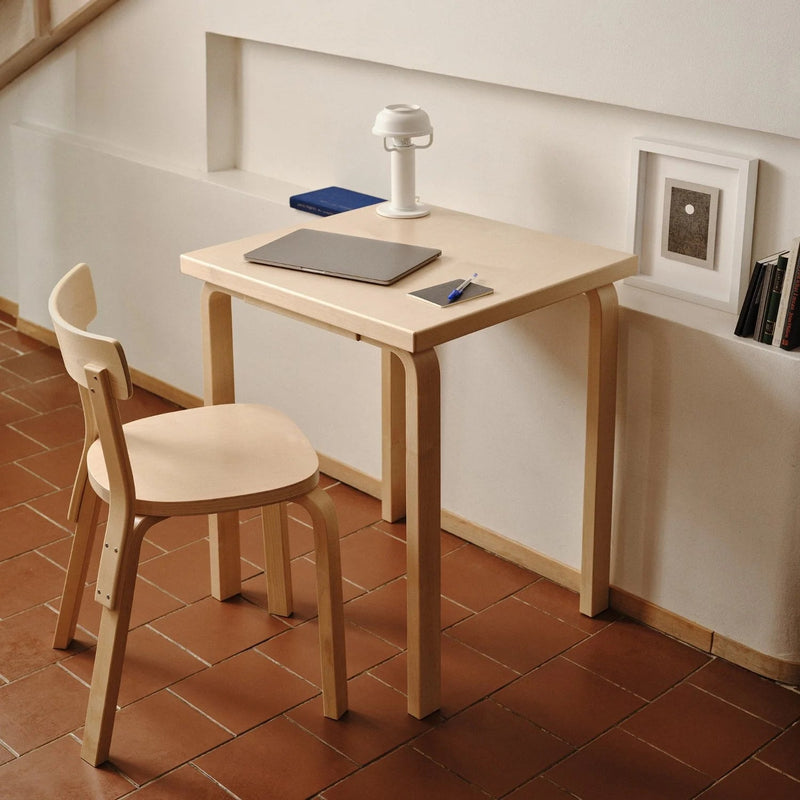 Aalto Table 80C - Artek Tables + Desks - Birch - HORNE