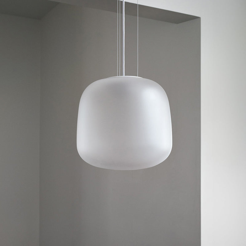 AB Pendant Light - CITTA Pendants - Small - Frosted Clear - HORNE