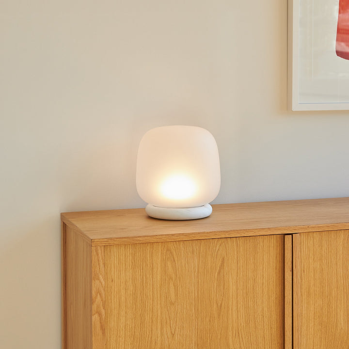 AB Table Lamp - CITTA Table + Task - Frosted Clear - HORNE