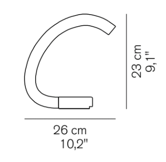Acrilica Marble Table Lamp - Oluce - Table + Task - HORNE