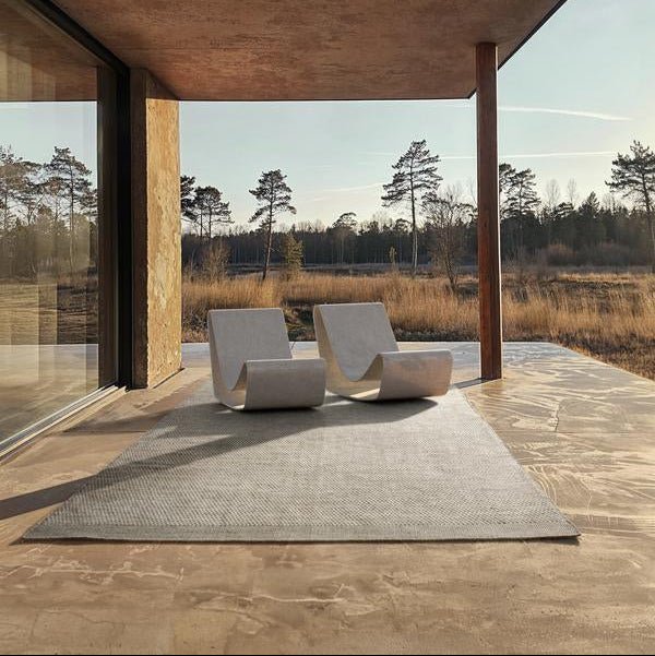 Adonic Mist rug in Taupe 170x240 (5.6' x 7.9')