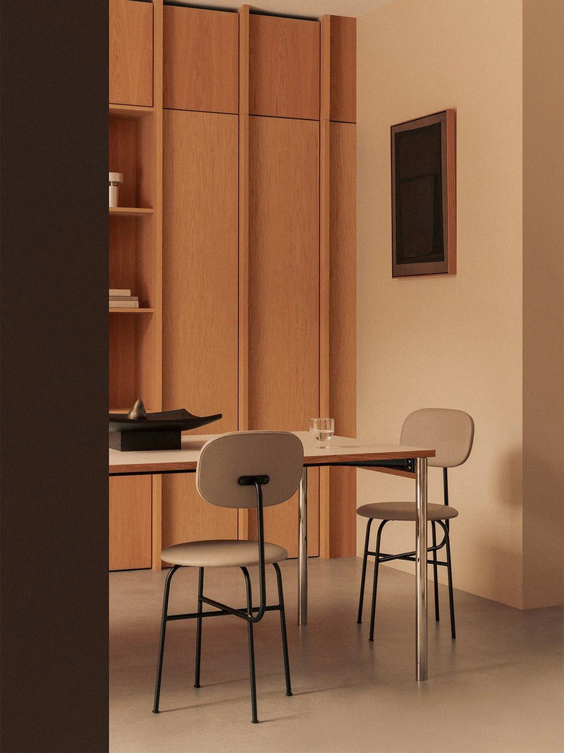 Afteroom Plus Dining Chair - Fully Upholstered - Audo Copenhagen Chairs - Audo Bouclé 06 - HORNE