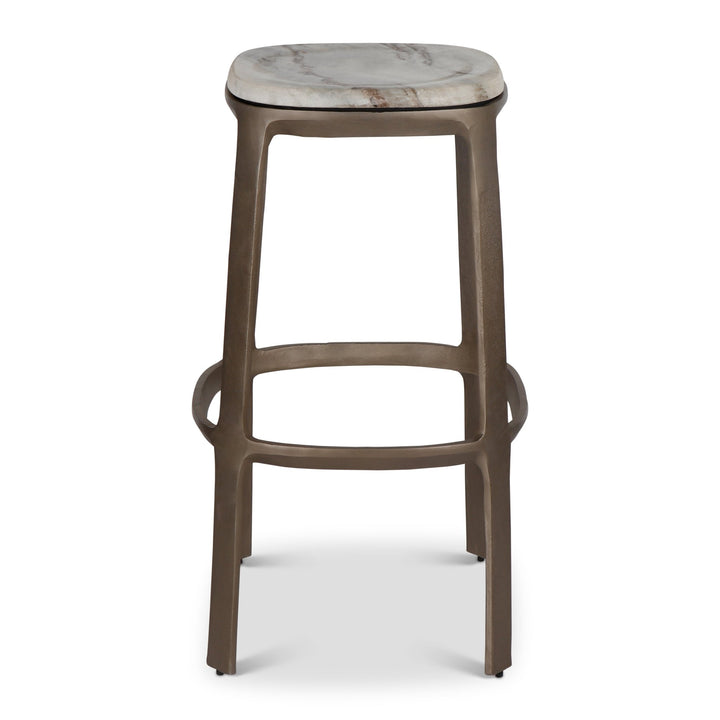 Alfie Bar Stool - Urbia Stools + Benches + Ottomans - Fantasy Black Bronze - HORNE