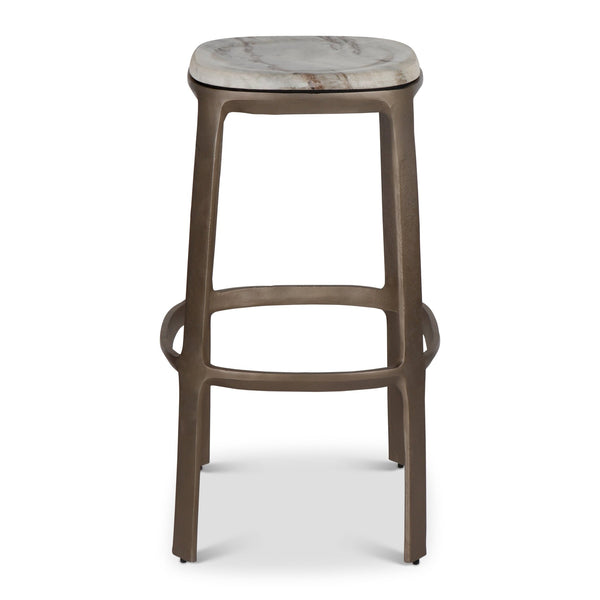 Alfie Bar Stool - Urbia Stools + Benches + Ottomans - Fantasy Black Bronze - HORNE