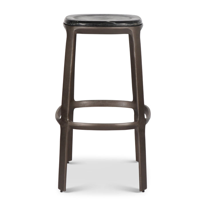 Alfie Bar Stool - Urbia Stools + Benches + Ottomans - Fantasy Black Bronze - HORNE