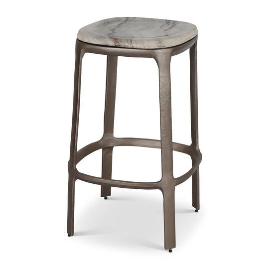 Alfie Counter Stool - Urbia Stools + Benches + Ottomans - Fantasy Black Bronze - HORNE