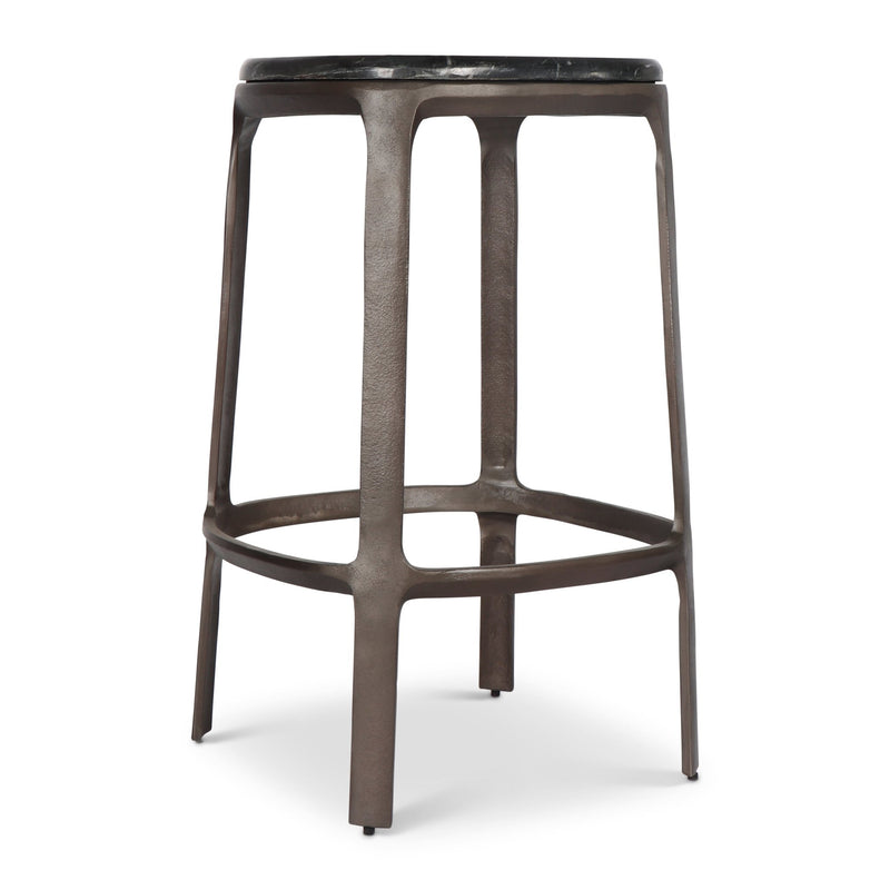 Alfie Counter Stool - Urbia Stools + Benches + Ottomans - Fantasy Black Bronze - HORNE