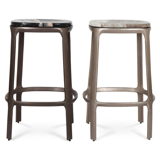 Alfie Counter Stool - Urbia Stools + Benches + Ottomans - Fantasy Black Bronze - HORNE