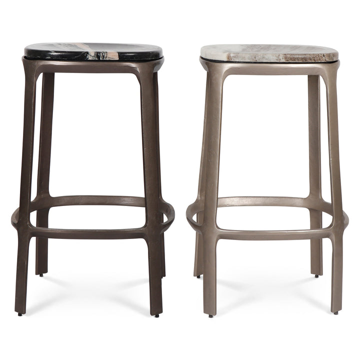 Alfie Counter Stool - Urbia Stools + Benches + Ottomans - Fantasy Black Bronze - HORNE