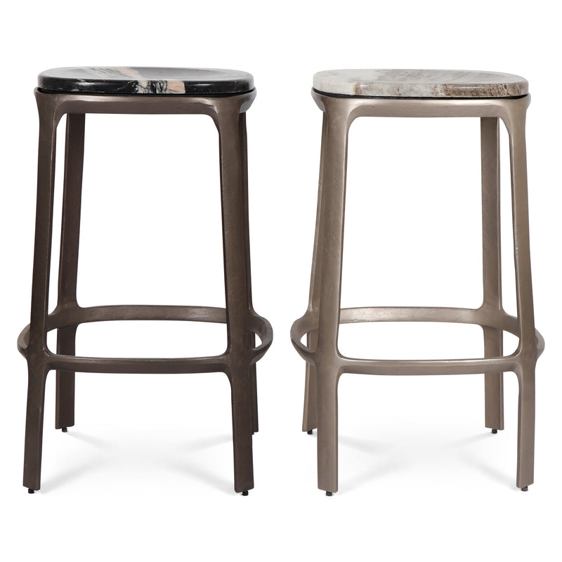 Alfie Counter Stool - Urbia Stools + Benches + Ottomans - Fantasy Black Bronze - HORNE