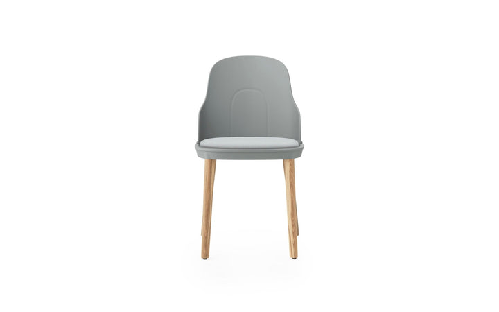 Allez Chair Upholstery Oak - Normann Copenhagen Dining Chairs - Allez Chair Upholstery Sunbrella Canvas Oak - Warm Grey/Canvas SJA 3988 - HORNE
