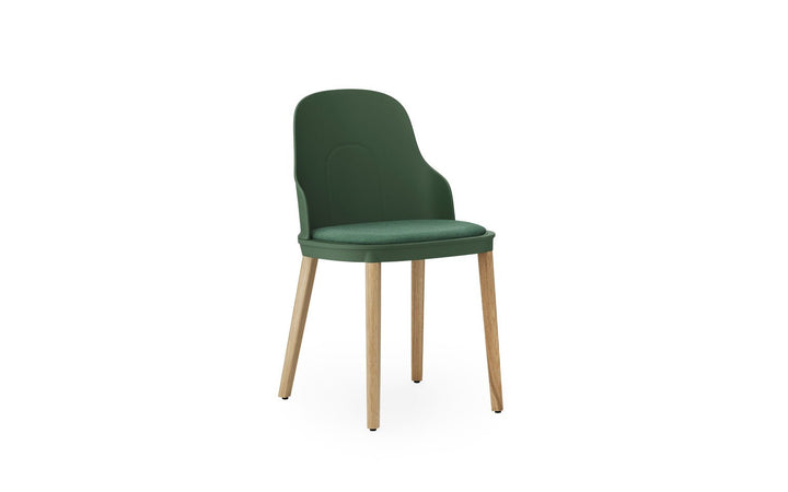 Allez Chair Upholstery Oak - Normann Copenhagen Dining Chairs - Allez Chair Upholstery Main Line Flax Oak - Park Green/MLF29 - HORNE