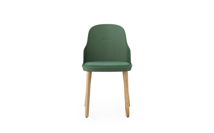 Allez Chair Upholstery Oak - Normann Copenhagen Dining Chairs - Allez Chair Upholstery Main Line Flax Oak - Park Green/MLF29 - HORNE