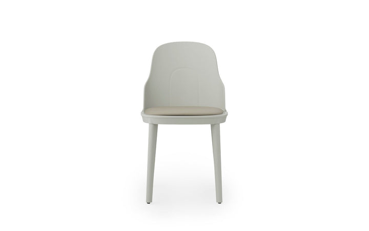 Allez Chair Upholstery PP - Normann Copenhagen Dining Chairs - Allez Chair Upholstery Ultra Leather PP - Warm Grey/Ultra 41584 - HORNE