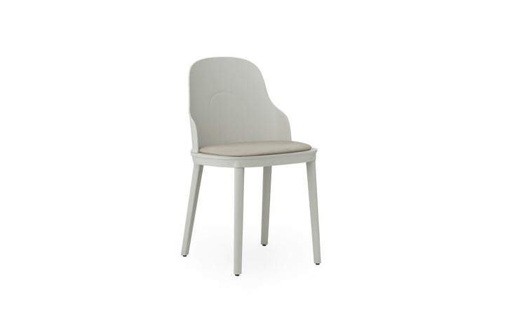 Allez Chair Upholstery PP - Normann Copenhagen Dining Chairs - Allez Chair Upholstery Ultra Leather PP - Warm Grey/Ultra 41584 - HORNE