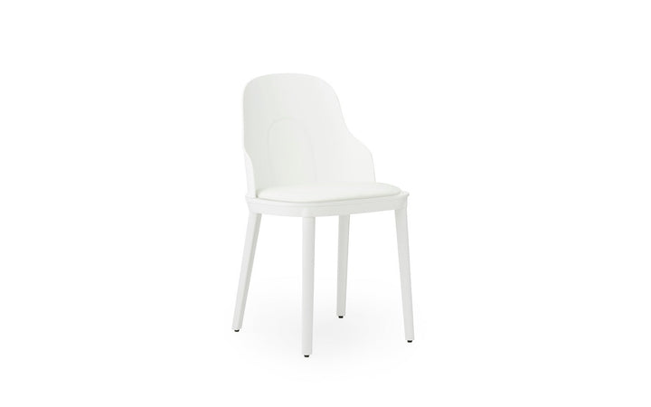 Allez Chair Upholstery PP - Normann Copenhagen Dining Chairs - Allez Chair Upholstery Ultra Leather PP - White/Ultra 41594 - HORNE
