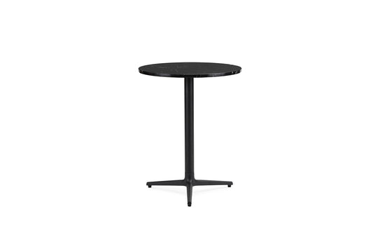 Allez Table 3L H75 Ø60 cm Marble - Normann Copenhagen Cafe Tables - Black - HORNE