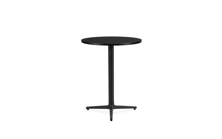 Allez Table 3L H75 Ø60 cm Wood - Normann Copenhagen Cafe Tables - Black Oak - HORNE