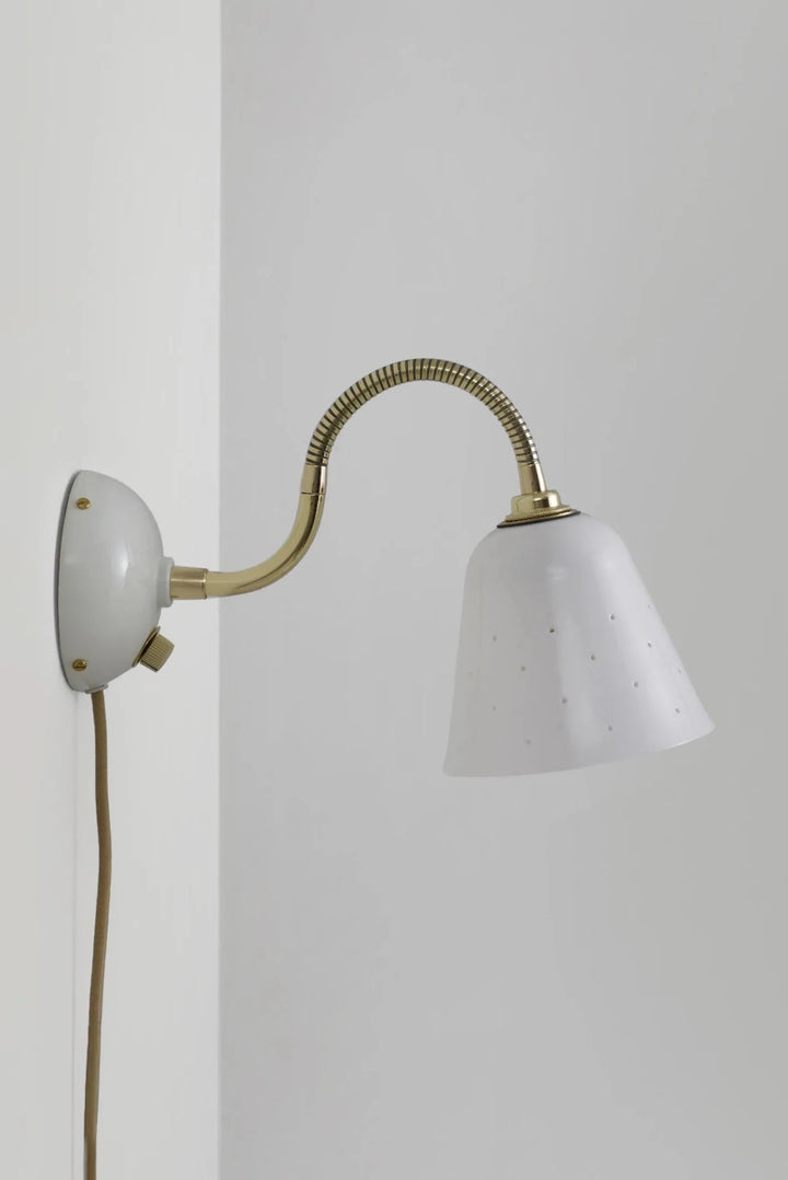 Alma Wall Light - Cable & Plug - Original BTC Wall Sconces - Coral - HORNE