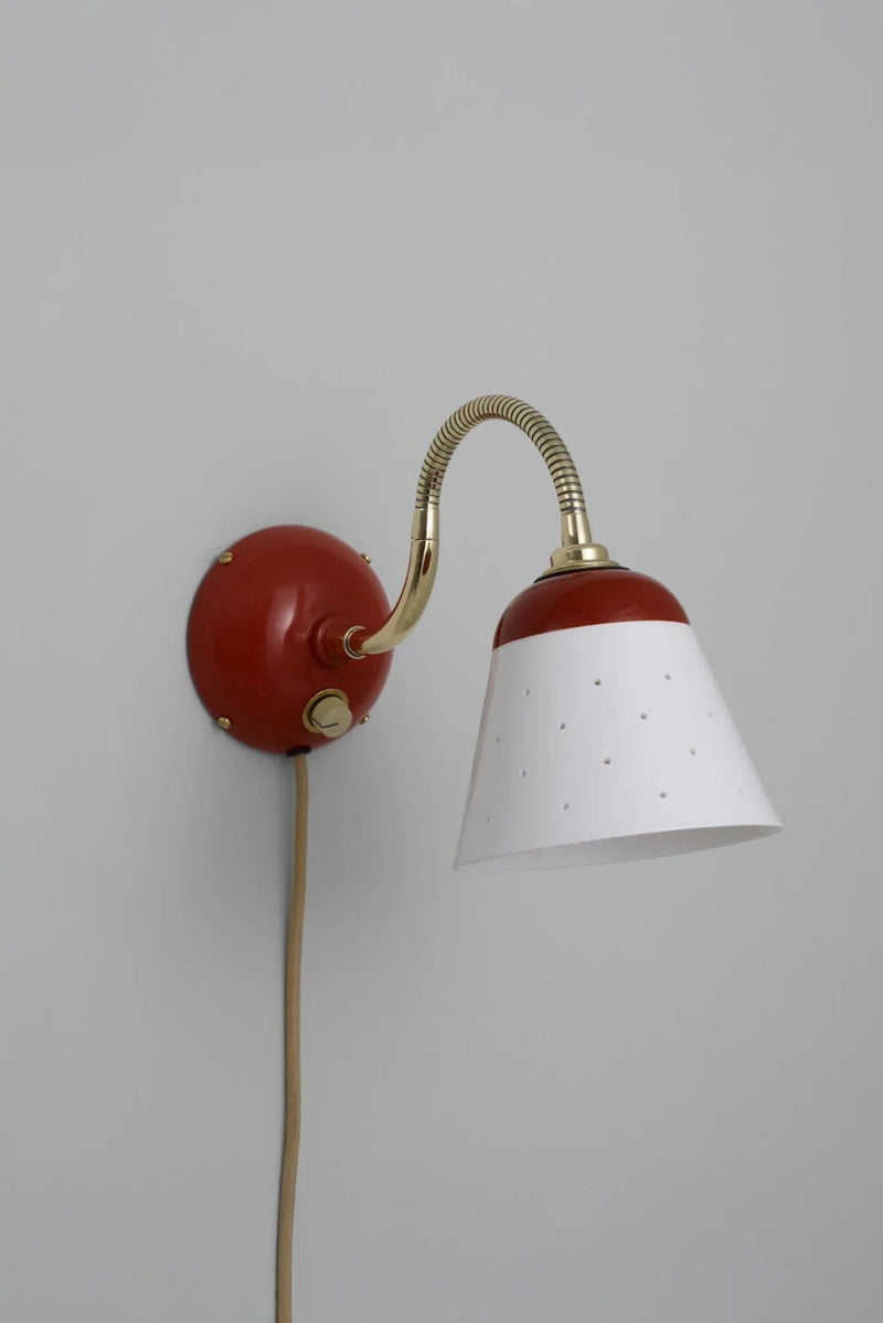 Alma Wall Light - Cable & Plug - Original BTC Wall Sconces - Seaweed - HORNE