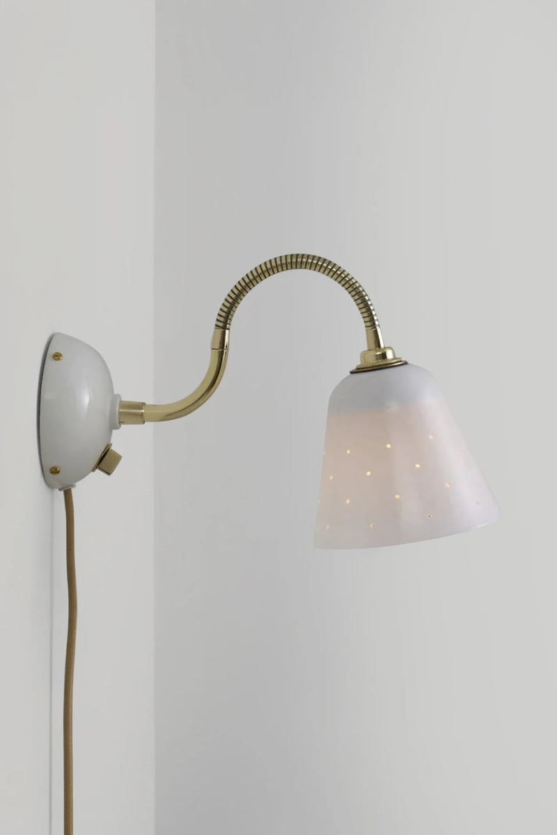 Alma Wall Light - Cable & Plug - Original BTC Wall Sconces - Seaweed - HORNE