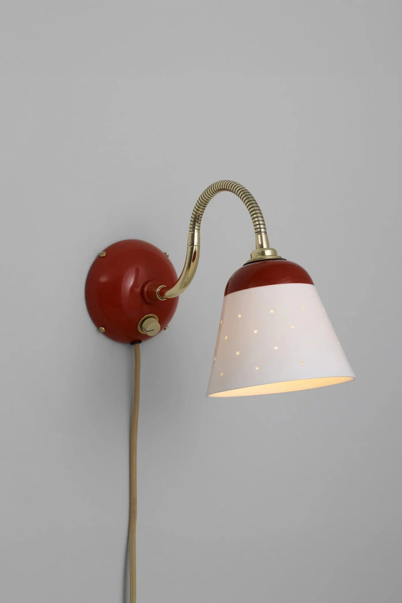 Alma Wall Light - Cable & Plug - Original BTC Wall Sconces - Seaweed - HORNE