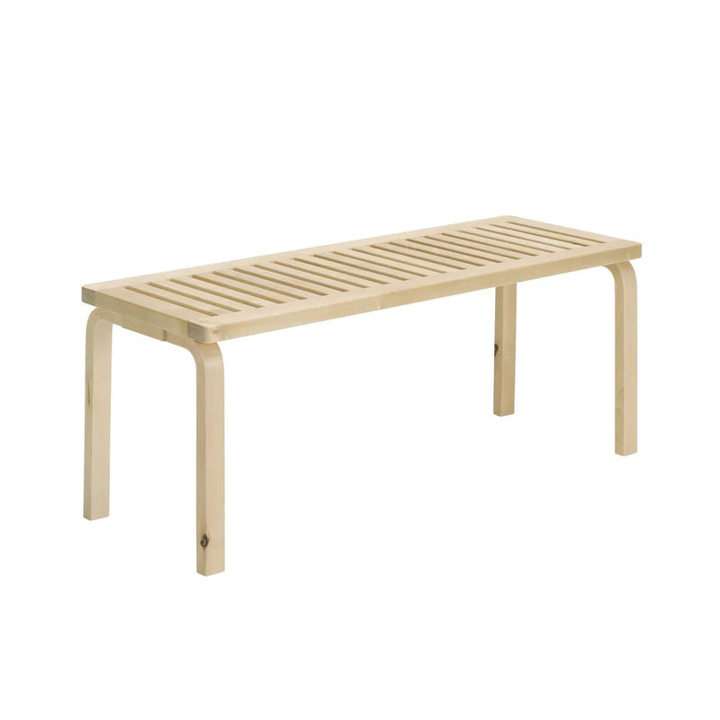 Alvar Aalto 153A Bench - Artek Stools + Benches + Ottomans - Natural Lacquer - HORNE