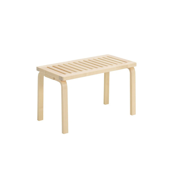 Alvar Aalto 153B Bench - Artek Stools + Benches + Ottomans - Natural Lacquer - HORNE