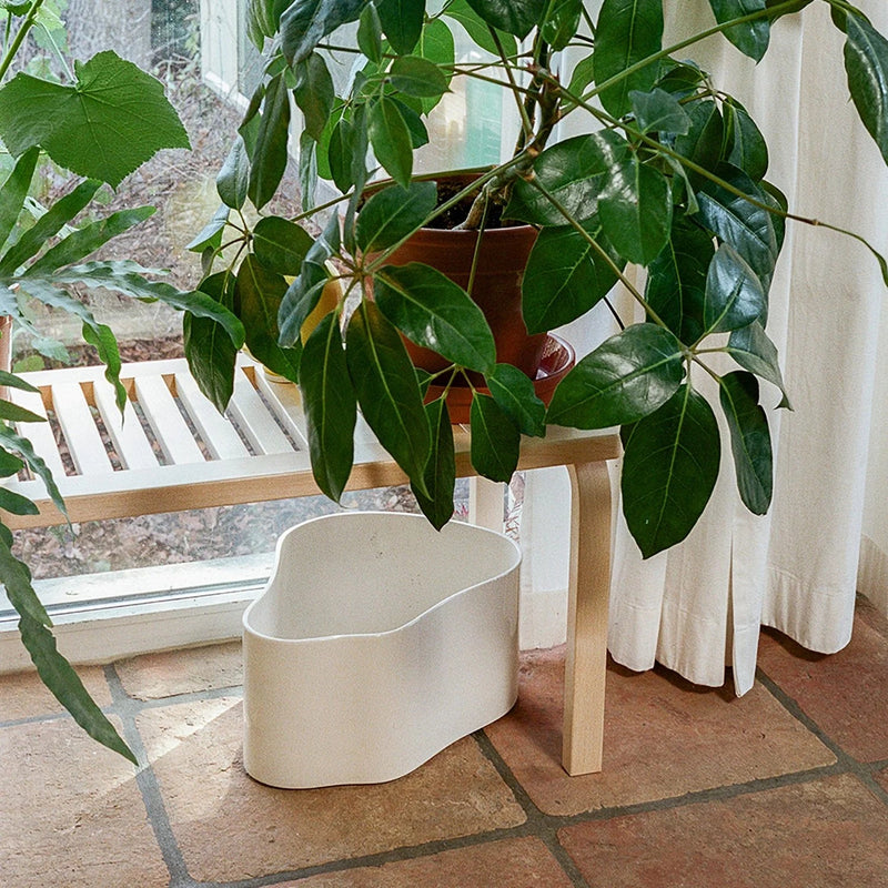 Alvar Aalto 153B Bench - Artek Stools + Benches + Ottomans - Natural Lacquer - HORNE