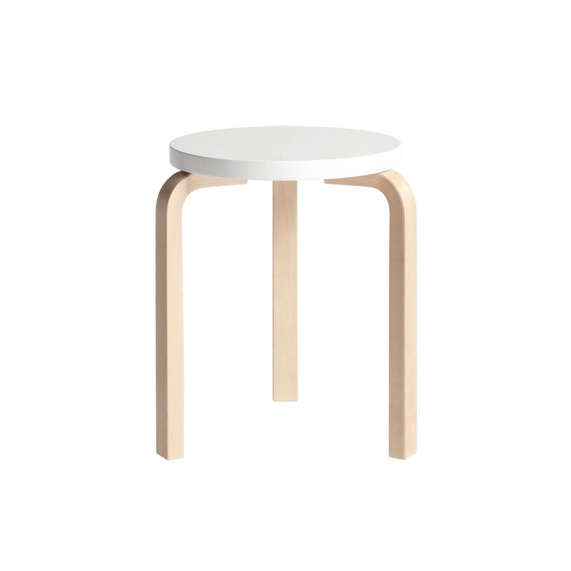 Alvar Aalto Stool 60 - Artek Stools + Benches + Ottomans - Wild Birch - HORNE