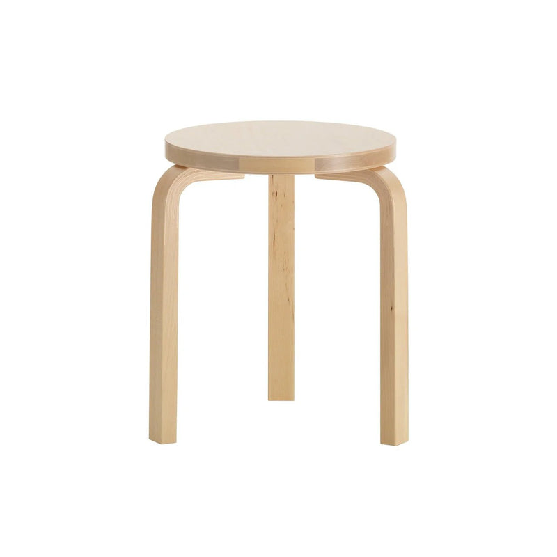 Alvar Aalto Stool 60 - Artek Stools + Benches + Ottomans - Wild Birch - HORNE