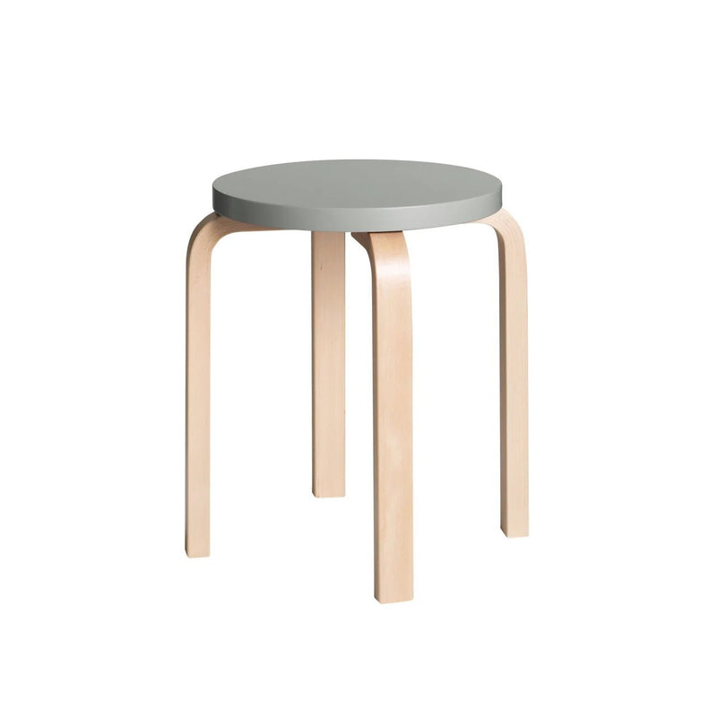 Alvar Aalto Stool E60 - Artek Stools + Benches + Ottomans - Wild Birch - HORNE