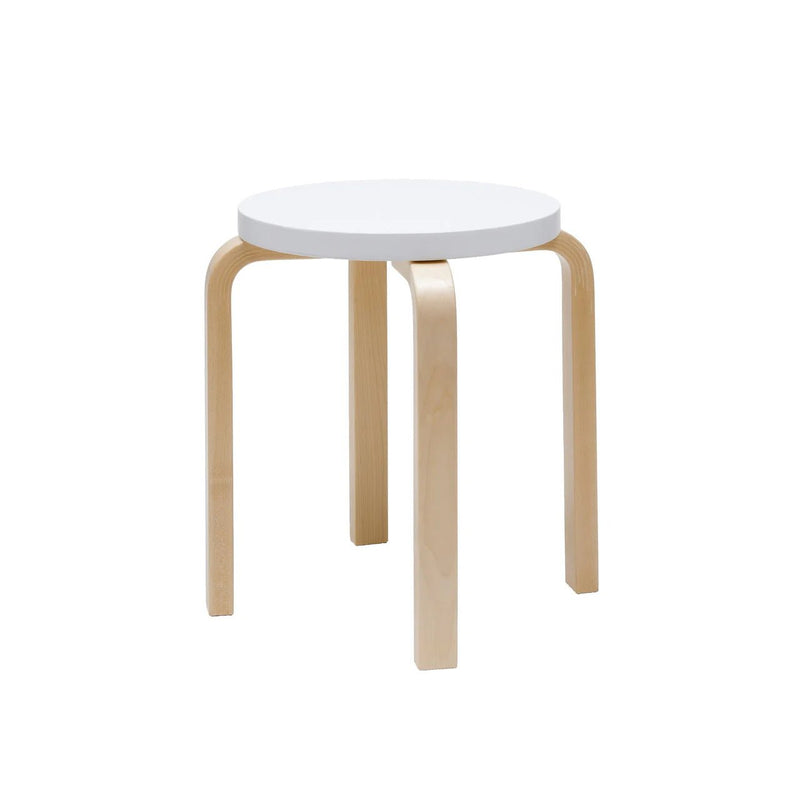 Alvar Aalto Stool E60 - Artek Stools + Benches + Ottomans - Wild Birch - HORNE