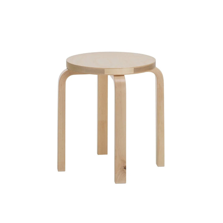 Alvar Aalto Stool E60 - Artek Stools + Benches + Ottomans - Wild Birch - HORNE