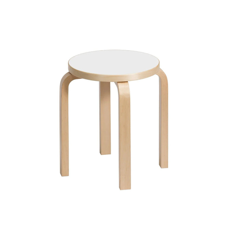 Alvar Aalto Stool E60 - Artek Stools + Benches + Ottomans - Wild Birch - HORNE