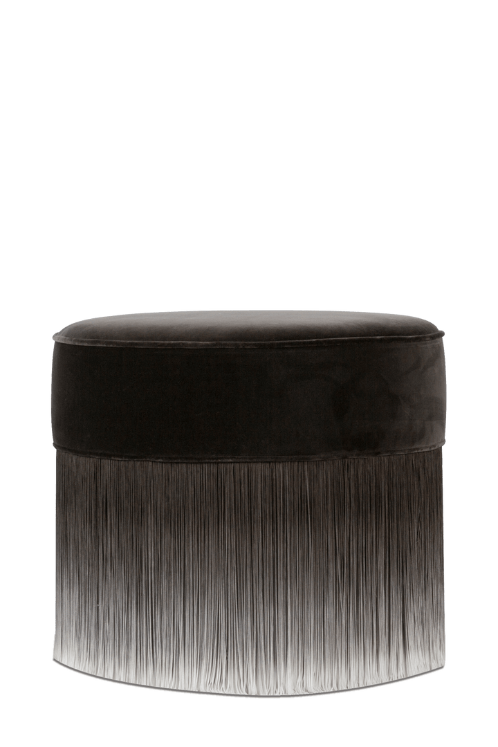Amami Pouf - Medium / Dark Grey - Moooi