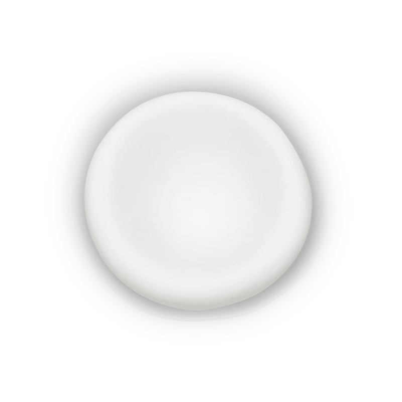 Amoeba Bowl - Tina Frey Serveware - Small - White - HORNE
