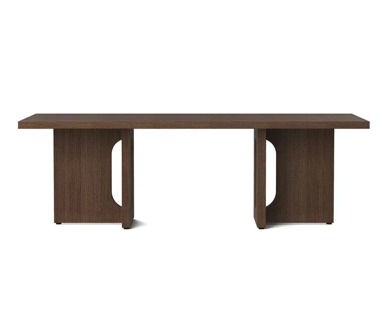 Androgyne Lounge Table - Wood - Audo Copenhagen - Coffee Tables - Dark Stained Oak - Kunis Breccia Sand - HORNE