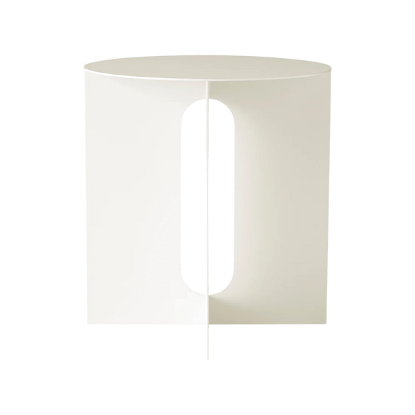 Androgyne Side Table Ø40 - Audo Copenhagen Tables + Desks - Ivory Base - HORNE