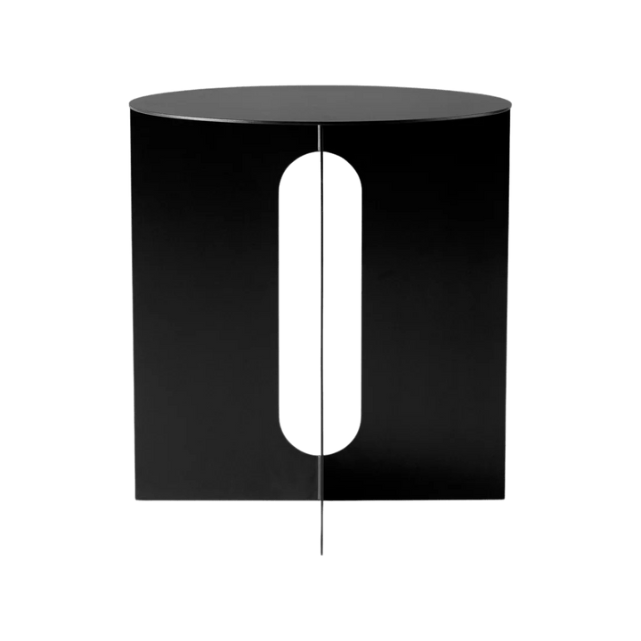 Androgyne Side Table Ø40 - Audo Copenhagen Tables + Desks - Black Base - HORNE
