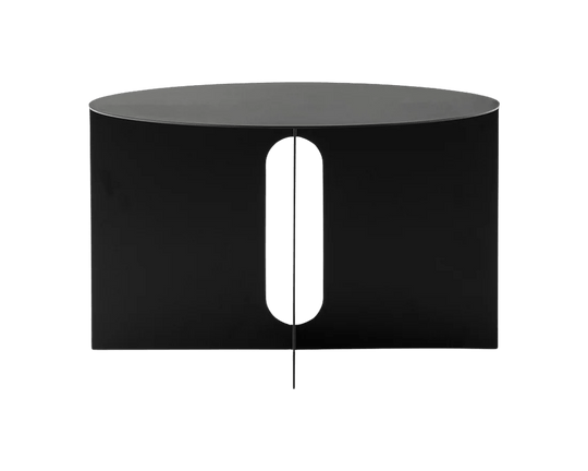 Androgyne Side Table Ø63 - Audo Copenhagen Tables + Desks - Black Base - HORNE