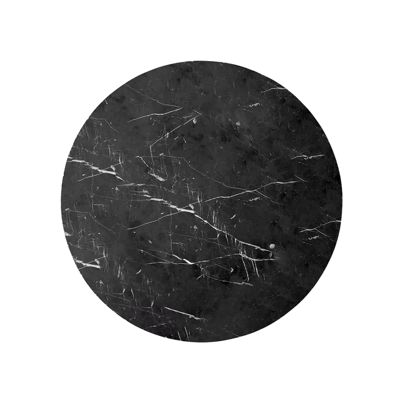 Androgyne Side Table Top Ø65 - Audo Copenhagen Tables + Desks - Emperador Marble - HORNE