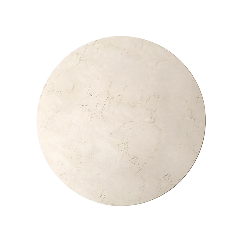 Androgyne Side Table Top Ø65 - Audo Copenhagen Tables + Desks - Emperador Marble - HORNE