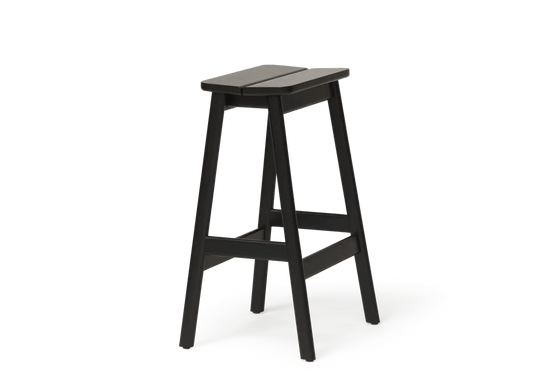 Angle Bar Stool - Form & Refine Stools + Benches + Ottomans - 65 - Oak - HORNE