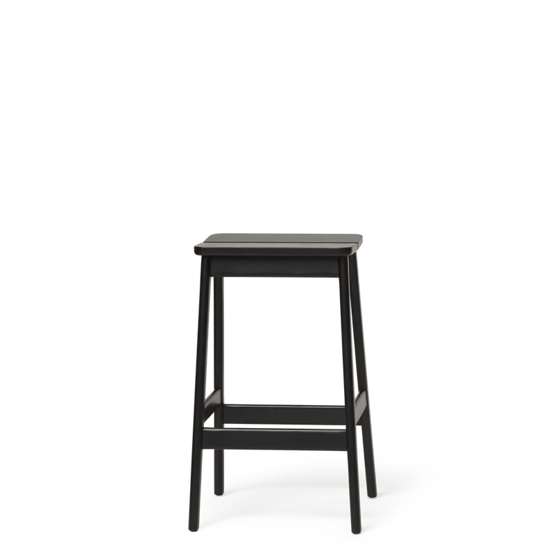 Angle Bar Stool - Form & Refine Stools + Benches + Ottomans - 65 - Oak - HORNE