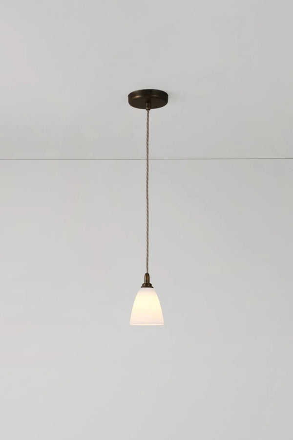 Antique Brass Medium Dome Pendant - Original BTC Pendants - HORNE