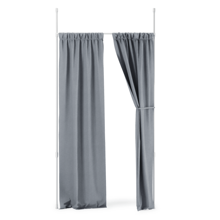 Anywhere Curtain Rod & Room Divider - Umbra Bath - White - HORNE