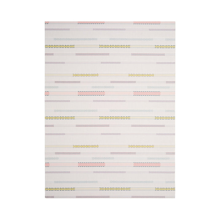 Appliqué Floor Mat in Almond