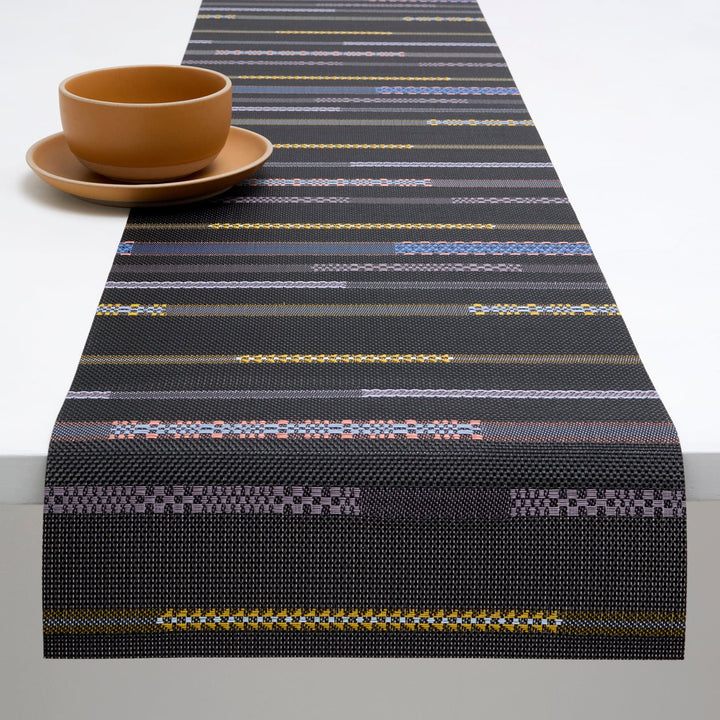 Appliqué Table Runner in Nero